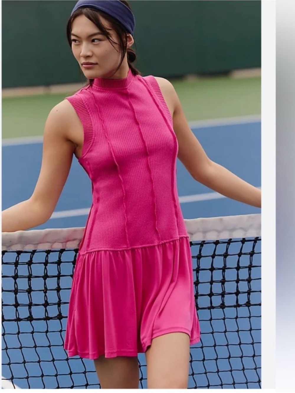 Anthropology Daily Practice Fuchsia Knit new with tags